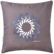 Подушка декоративная Optimism 50x50 см шоколадный IDEIA