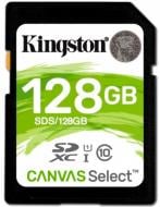 Карта памяти Kingston microSDXC 128 ГБ UHS Speed Class 1 (U1)Class 10 (SDS/128GB)