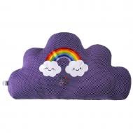 Подушка игрушка Облако 38x66 см фиолетовый IDEIA