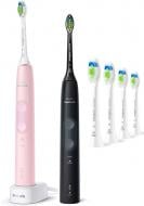 Набор электрических зубных щеток Philips Protective Clean 4500 HX6830/35 + насадки HX6064/87
