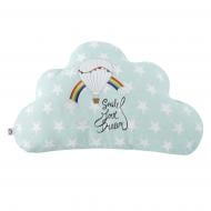 Подушка игрушка Облако 38x66 см мятный IDEIA