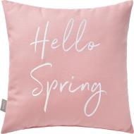 Подушка декоративная Пасха 43x43 см пудра IDEIA