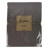 Простынь Muslin Сoffee 180x220 см кофейный SoundSleep