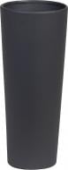 Ваза керамічна Eterna 703-30 Glass 30 см антрацит UA 703-30 "Glass "антрацит