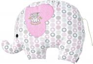 Подушка игрушка Слоник 36x50 см розовый IDEIA