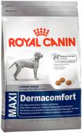 Корм сухий для цуценят для крупних порід Royal Canin Maxi Dermacomfort 3 кг злаки 3 кг