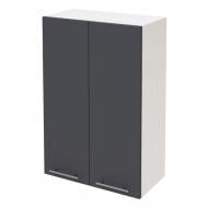УЦІНКА! Шафа верхня ROKO Руна МВ (2) 600х925х300 мм сірий попіл/білий (УЦ №2886)