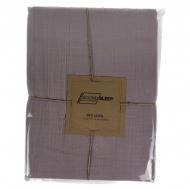 Простынь Muslin Powder 180x220 см пудровый SoundSleep