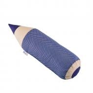 Подушка-валик Олівець 15x58 см синій IDEIA