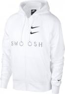 Джемпер Nike M NSW SWOOSH HOODIE FZ FT CT7362-100 р. XL белый