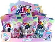 Іграшка-антистрес Monster Gum Squeeze Ball - Crystal в асортименті, дисплей