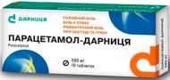 Парацетамол-Дарниця по 500 мг №10 таблетки 500 мг