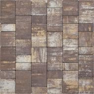 Тротуарна плитка Лайнстоун 20 висота 4 см капучино