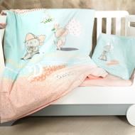 Комплект постельного белья IDEIA в кроватку Ранфорс Kitty 100х135 см 8000011650