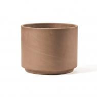 УЦІНКА! Вазон TeraPlast MERCURIO TERRA TENUE 25 см круглий 8,95 л теракот (18204025509) (УЦ №2887)