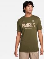 Футболка Nike PSG M NK SS MERC TEE FQ7130-326 р.2XL зеленый
