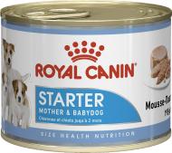 Корм вологий для цуценят для усіх порід Royal Canin STARTER MOUSSE (Стартер Мазер & Бебідог мус), банка, 195 г 195 г