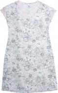 Нічна сорочка Roksana Marshmallow 849/16380 р. XXXXL сірий із принтом