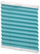 Штора-плиссе Rollotex ткань DUO TERMO 63х80 см Аквамариновый