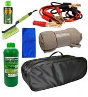 Набор аварийный Poputchik Сумка автомобилиста зимний No Frost черная сумка