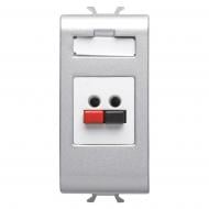 Аудио-розетка Модуль IP20 титан GW14458