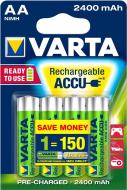 Аккумулятор Varta R2U универсальный 2400 mAh AA (R6, 316) 4 шт. (56756101404)