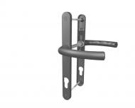 Ручка на планке Antey (дверной гарнитур) DHS 92/26/16 92 мм титан