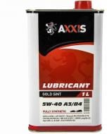 Моторное масло синтетическое Axxis A3/B4 Gold Sint 5W-40 1 л (AX-2024)