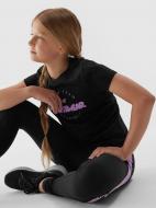 Футболка 4F TSHIRT F1374 4FJRAW23TTSHF1374-20S р.134 черный