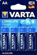 Батарейка Varta Longlife Power AA (R6, 316) 4 шт. (04906121414)