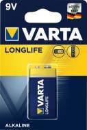 Батарейка Varta Longlife 6LR61 1 шт. (04122101411)