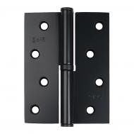 Петля Solo SH-100L BLACK врезная 100x100x75x2,5 мм черный левая 1 шт.