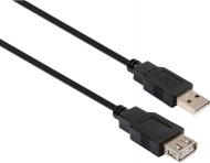 Дата-кабель Vinga USB 2.0 AM/AF 3 м black (VCPUSBAMAF3BK)