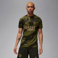 Футболка Nike PSG MNK DF ACDPRSSTOPINFKPM4TH FD7129-327 р.2XL зеленый