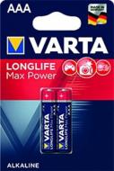 Батарейка Varta Longlife Max Power AAA (R03, 286) 2 шт. (04703101412)