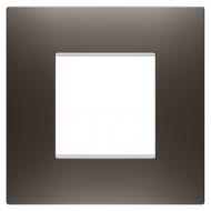 Рамка двухместная Chorusmart EGO универсальная коричневый GW16022BS