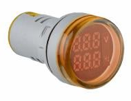 Арматура сигнальная АСКО-УКРЕМ с индикатором напряжения и частоты U-ADM-VHz круглая A0190010180 Арматура сигнальная АСКО-УКРЕМ с индикатором напряжения и частоты U-ADM-VHz круглая A0190010180