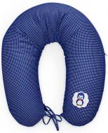 Наволочка к подушке для кормления 30x170 см синий IDEIA