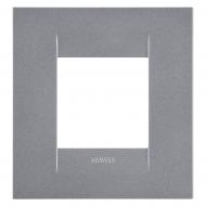 Рамка двухместная Chorusmart GEO универсальная титан GW16422VT