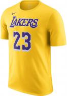 Футболка Nike LAL M NK TEE ES NN CV8528-730 р.L желтый