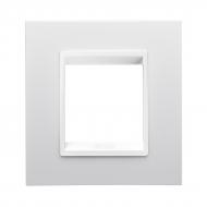 Рамка двухместная Chorusmart LUX универсальная белый GW16222YB