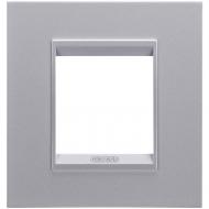 Рамка двухместная Chorusmart LUX универсальная титан GW16222YT