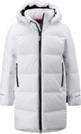 Куртка унисекс Reima Wisdom р.110 белый 531425-0100