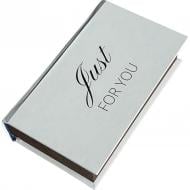 Скринька-книга для денег Just for you 19,8x12 см белая CooverBox