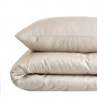 Наволочка сатин 70x70 см бежево-серый IDEIA