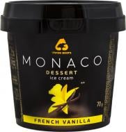 Морозиво Три Ведмеді Monaco Dessert французька ваніль 70 г