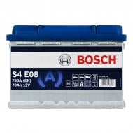 Аккумулятор автомобильный Bosch S4 E08 70Ah 760A 12V «+» справа (@067083120049078078090)