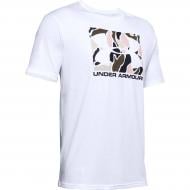 Футболка Under Armour UA CAMO BOXED LOGO SS 1351616-101 р.L білий
