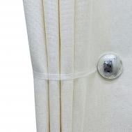 Магніт Коло d35 мм мокре срібло H0001-2а MISLT