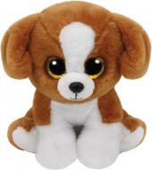 Мягкая игрушка TY Beanie Babies щенок Snicky 15 см коричневый 42182